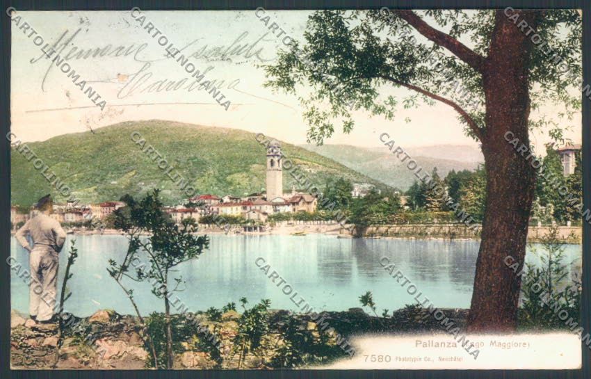 Verbania Pallanza ABRASA cartolina ZQ6311 – fronte