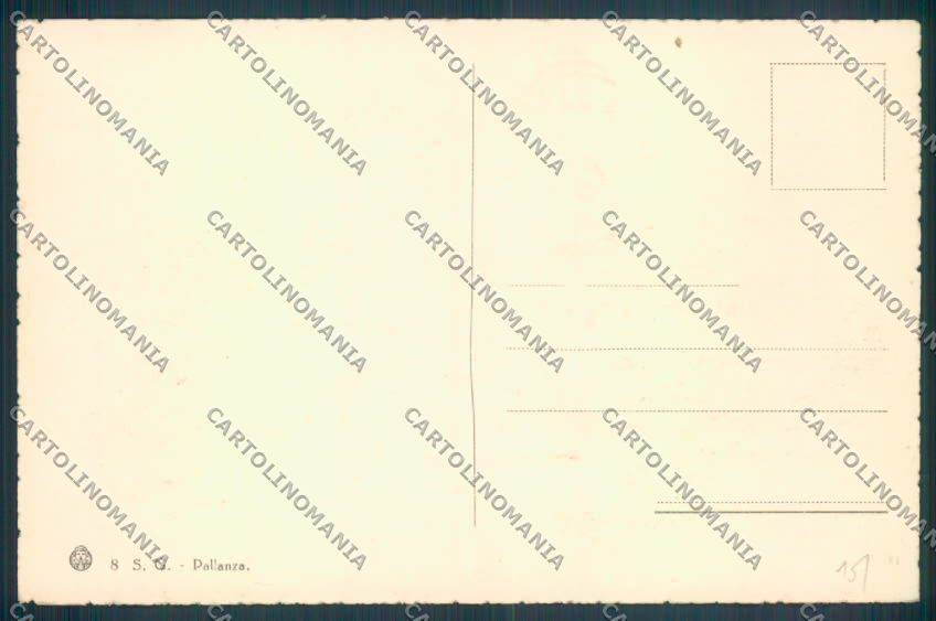 Verbania Pallanza cartolina ZQ6312 – retro