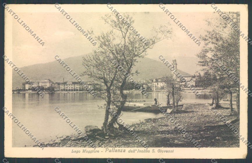 Verbania Pallanza Barca cartolina ZQ6320 – fronte