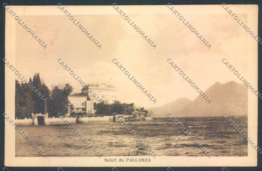 Verbania Pallanza cartolina ZQ6322 – fronte