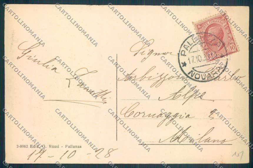 Verbania Pallanza cartolina ZQ6322 – retro