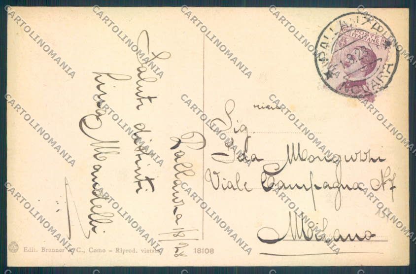Verbania Pallanza cartolina ZQ6323 – retro
