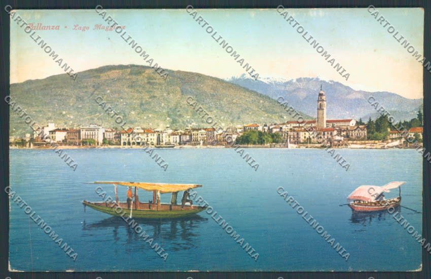 Verbania Pallanza Barca cartolina ZQ6324 – fronte