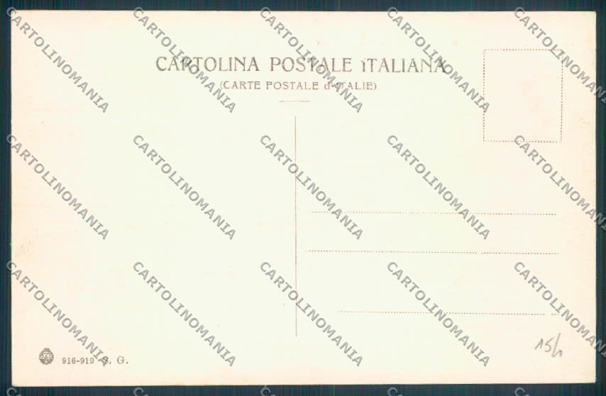 Verbania Pallanza Battello Pensione Strauss cartolina ZQ6338 – retro