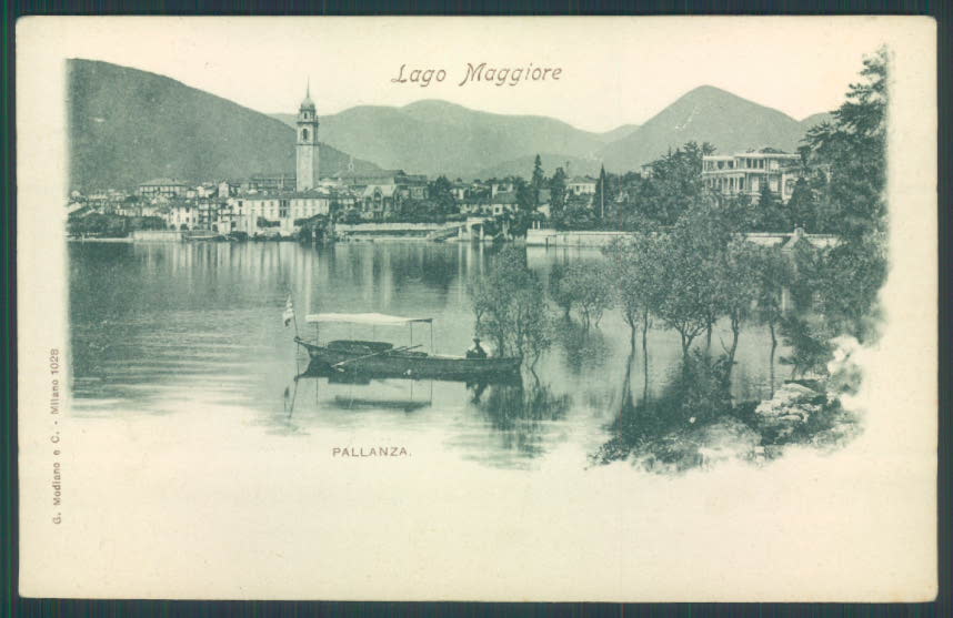 Verbania Pallanza Barca cartolina ZQ6341 – fronte