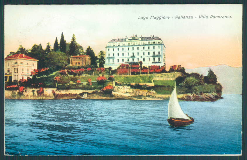 Verbania Pallanza Barca cartolina ZQ6346 – fronte
