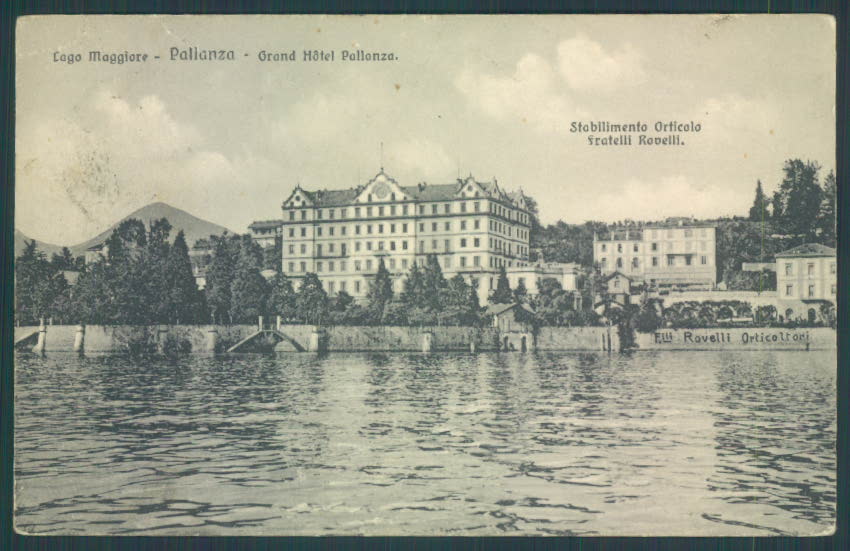 Verbania Pallanza PIEGHINE cartolina ZQ6347 – fronte