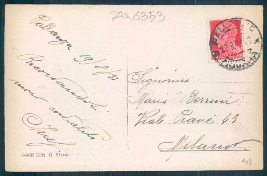 Verbania Pallanza cartolina ZQ6353 – retro