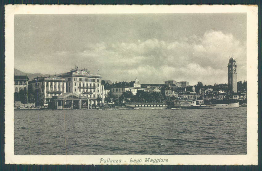Verbania Pallanza cartolina ZQ6362 – fronte