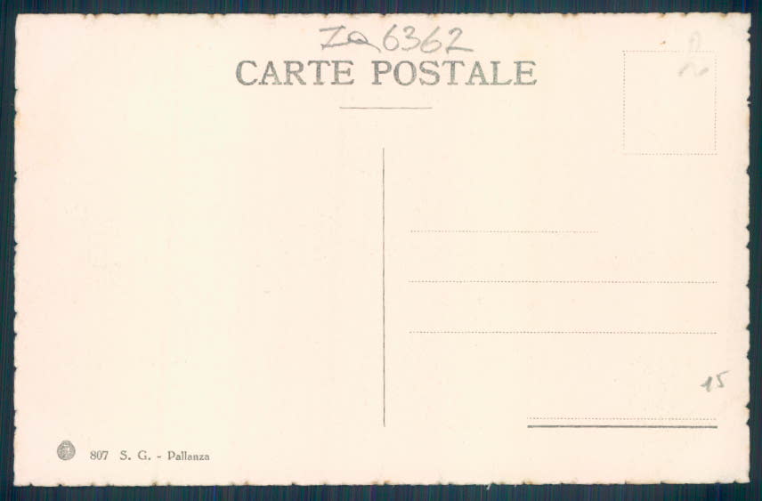 Verbania Pallanza cartolina ZQ6362 – retro