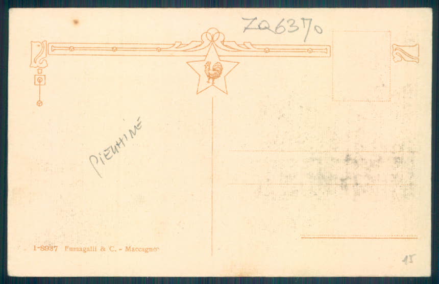 Verbania Pallanza PIEGHINE cartolina ZQ6370 – retro