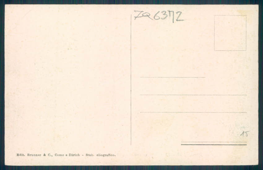 Verbania Pallanza Battello Barca cartolina ZQ6372 – retro
