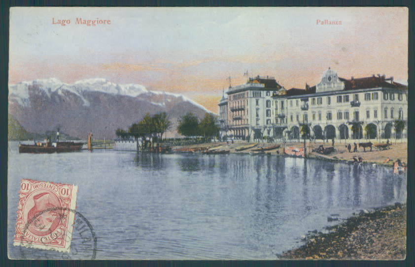 Verbania Pallanza cartolina ZQ6377 – fronte