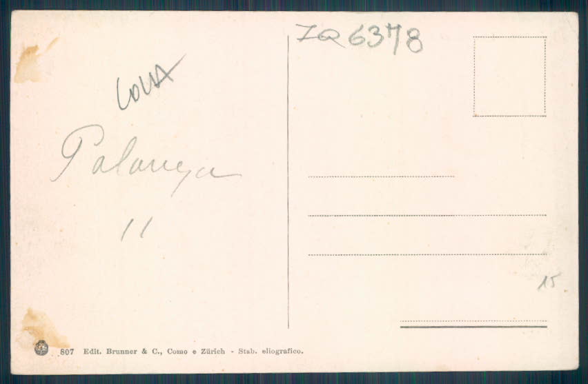 Verbania Pallanza COLLA cartolina ZQ6378 – retro