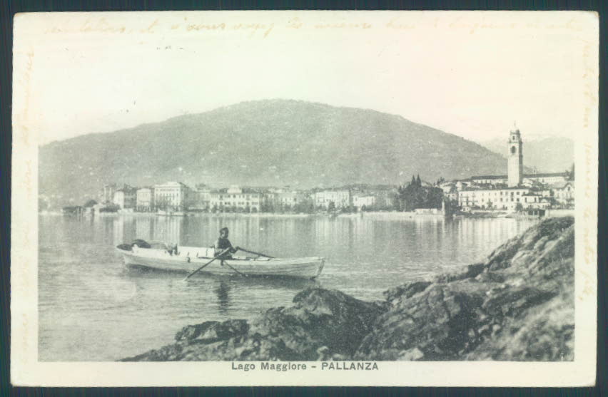 Verbania Pallanza Barca cartolina ZQ6380 – fronte