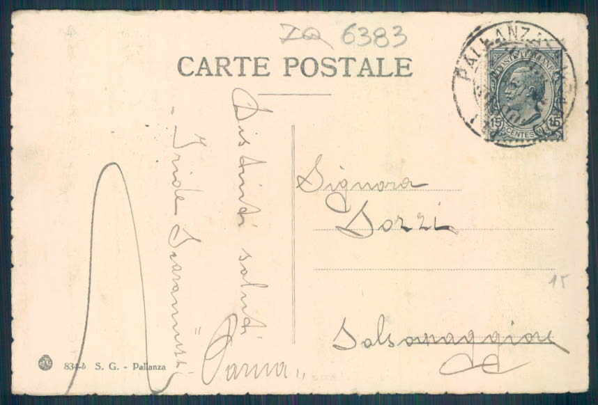 Verbania Pallanza cartolina ZQ6383 – retro