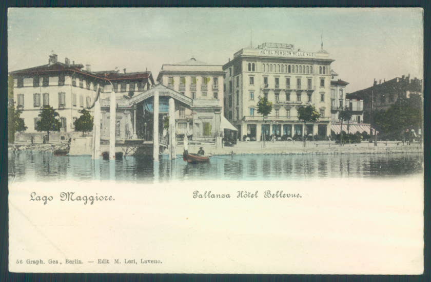 Verbania Pallanza cartolina ZQ6384 – fronte