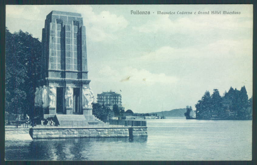 Verbania Pallanza cartolina ZQ6386 – fronte