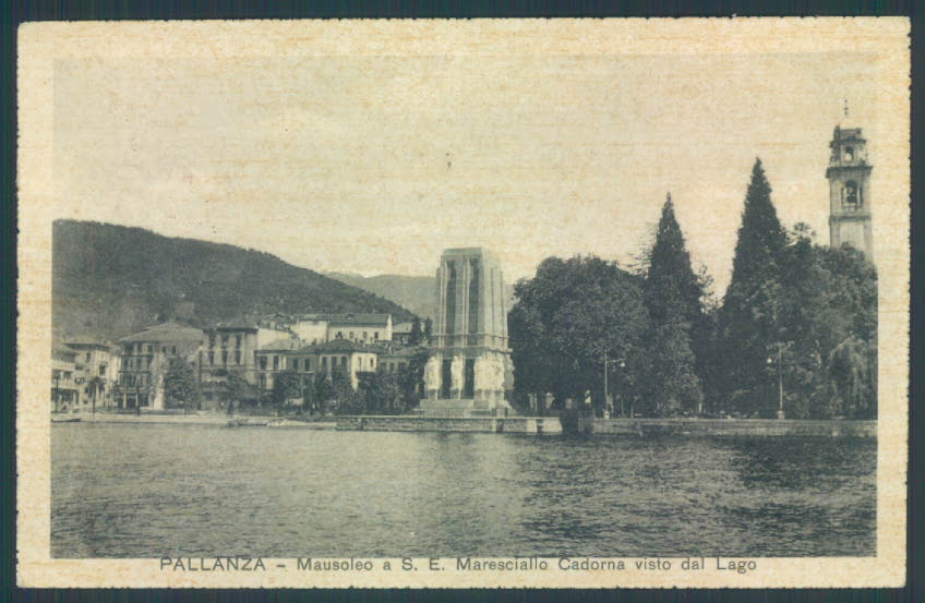 Verbania Pallanza cartolina ZQ6387 – fronte