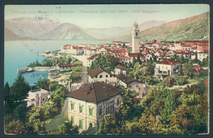 Verbania Pallanza cartolina ZQ6390 – fronte