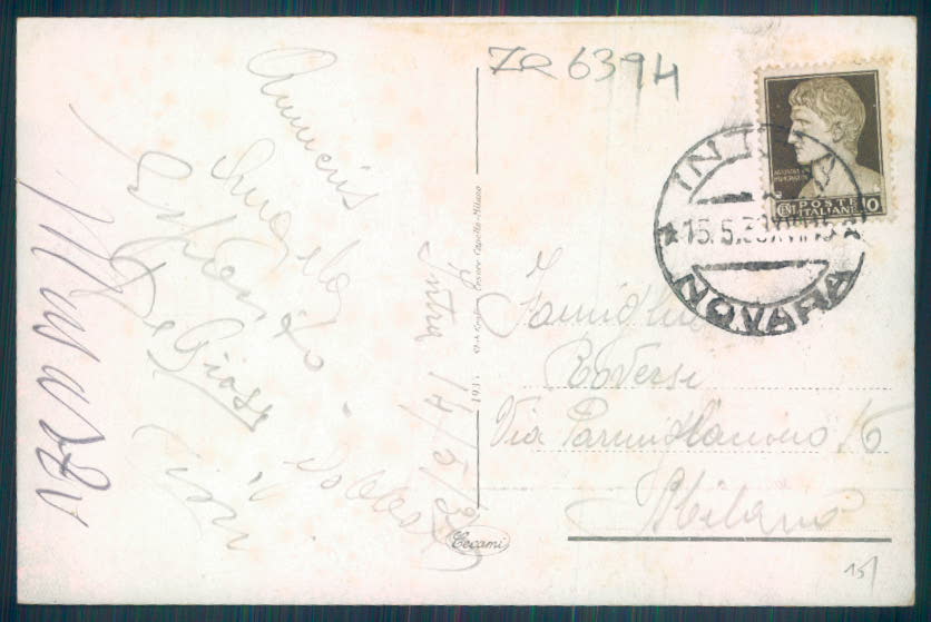 Verbania Pallanza cartolina ZQ6394 – retro