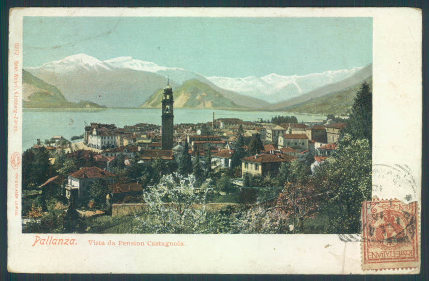 Verbania Pallanza PIEGHINE cartolina ZQ6395 – fronte
