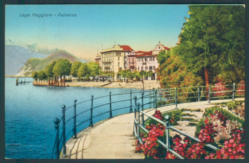 Verbania Pallanza cartolina ZQ6400 – fronte