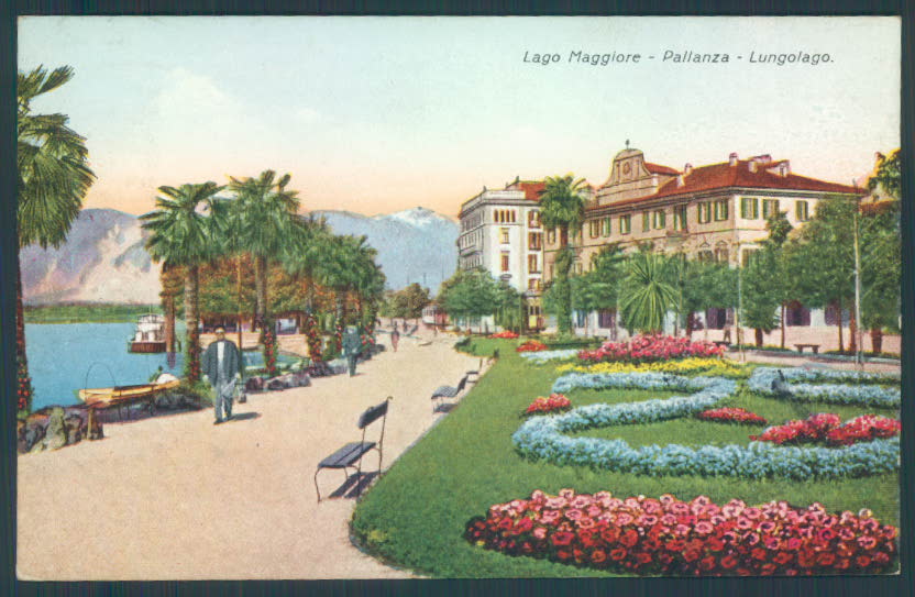 Verbania Pallanza cartolina ZQ6404 – fronte