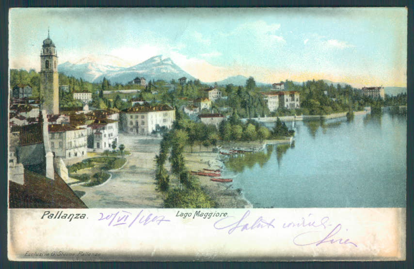 Verbania Pallanza cartolina ZQ6411 – fronte