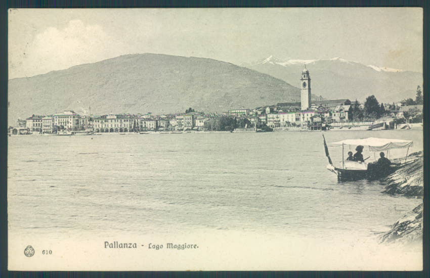 Verbania Pallanza Barca cartolina ZQ6414 – fronte