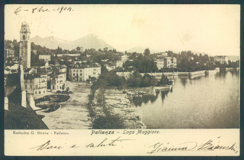 Verbania Pallanza cartolina ZQ6415 – fronte