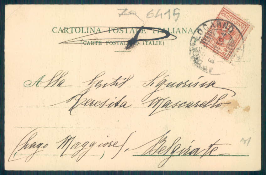 Verbania Pallanza cartolina ZQ6415 – retro