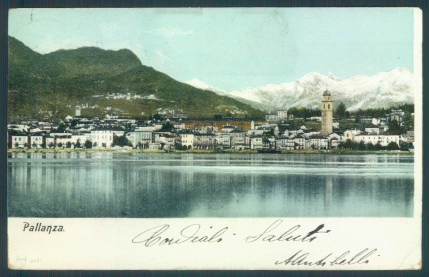 Verbania Pallanza cartolina ZQ6418 – fronte