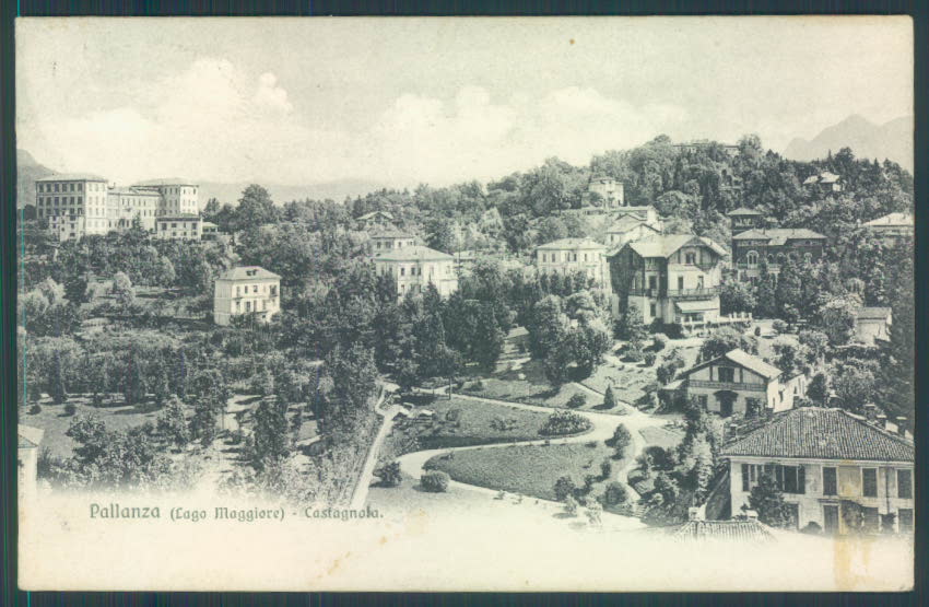 Verbania Pallanza Castagnola cartolina ZQ6432 – fronte