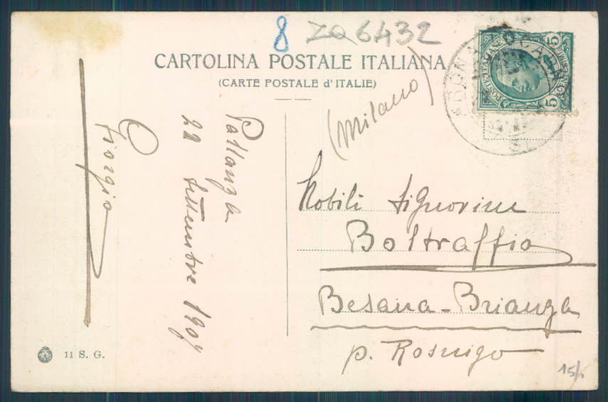 Verbania Pallanza Castagnola cartolina ZQ6432 – retro