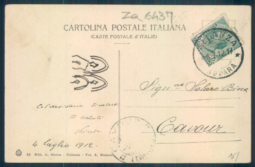 Verbania Pallanza cartolina ZQ6437 – retro