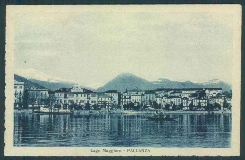 Verbania Pallanza cartolina ZQ6440 – fronte