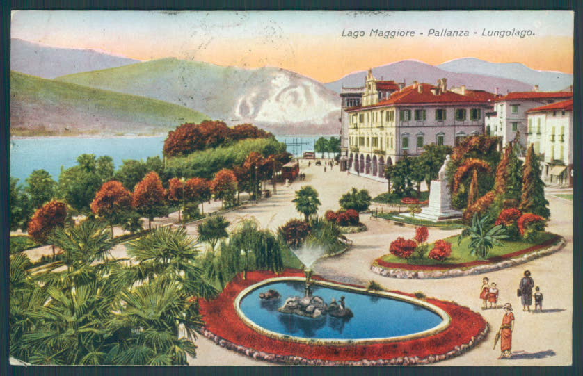Verbania Pallanza cartolina ZQ6444 – fronte