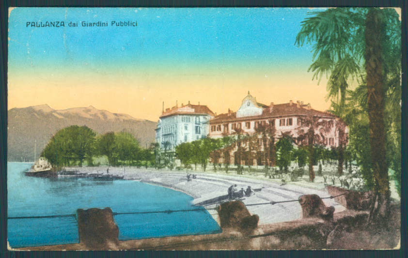 Verbania Pallanza cartolina ZQ6450 – fronte