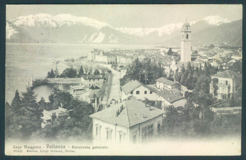 Verbania Pallanza cartolina ZQ6452 – fronte