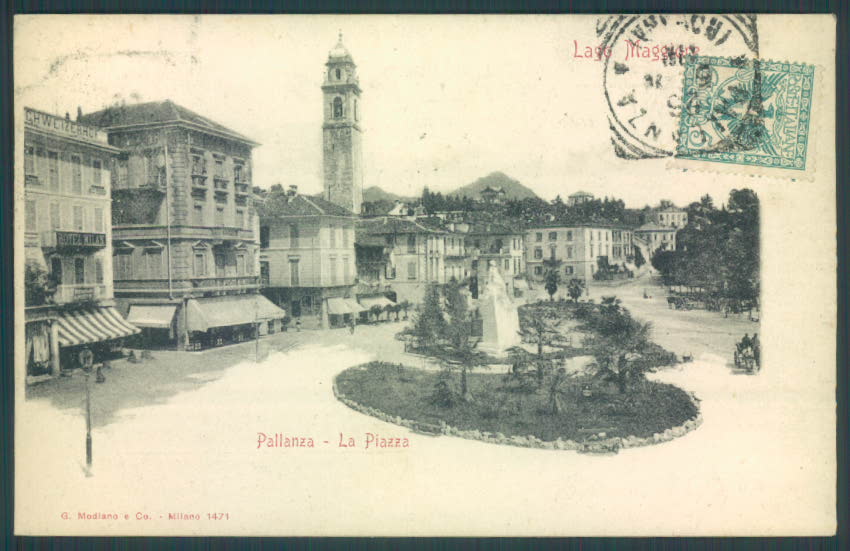Verbania Pallanza cartolina ZQ6466 – fronte