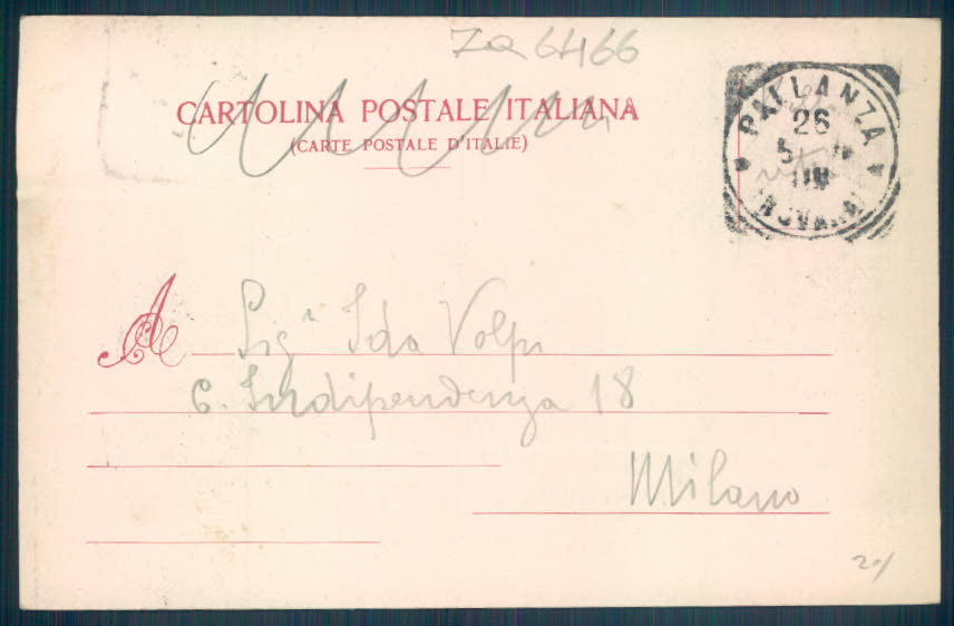 Verbania Pallanza cartolina ZQ6466 – retro