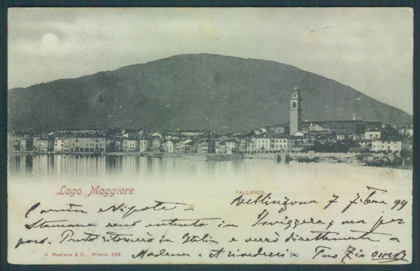 Verbania Pallanza cartolina ZQ6467 – fronte