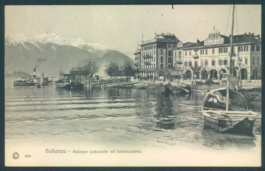 Verbania Pallanza Battello FORI STRAPPINO cartolina ZQ6477 – fronte