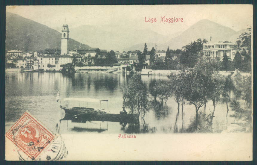 Verbania Pallanza Barca cartolina ZQ6478 – fronte