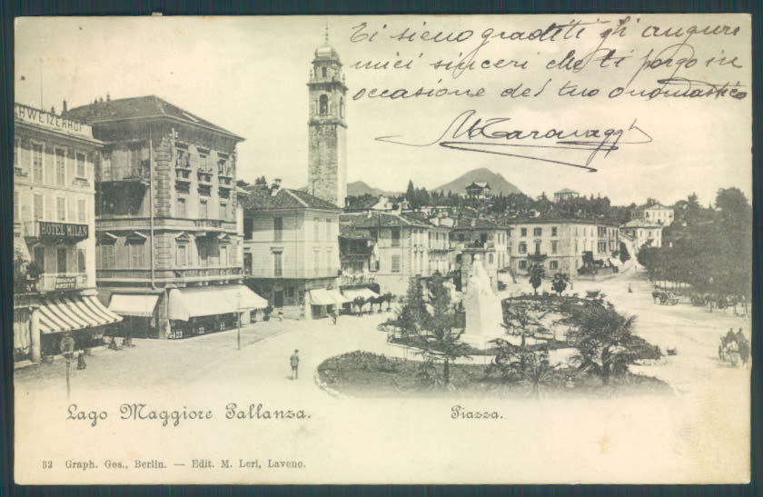 Verbania Pallanza cartolina ZQ6479 – fronte