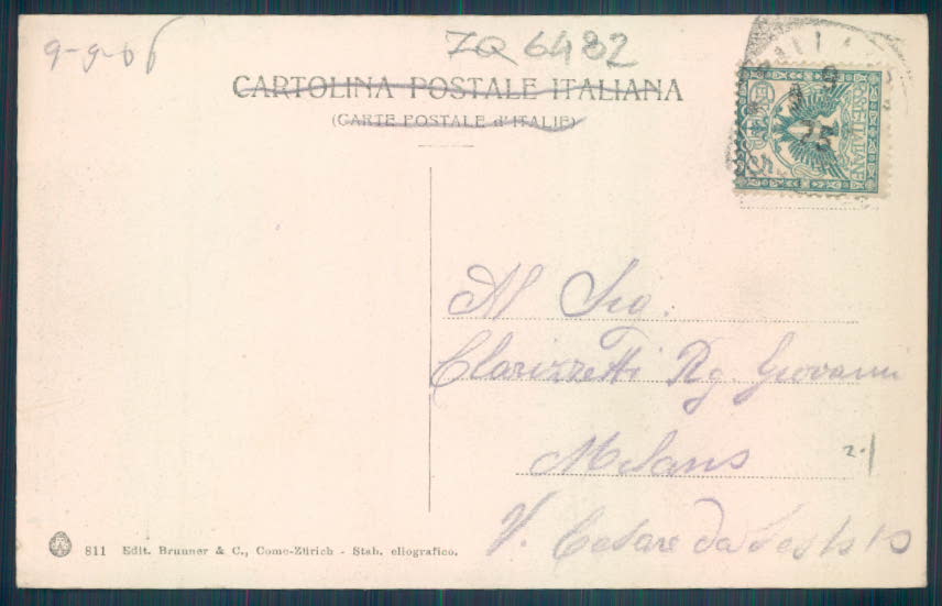 Verbania Pallanza cartolina ZQ6482 – retro