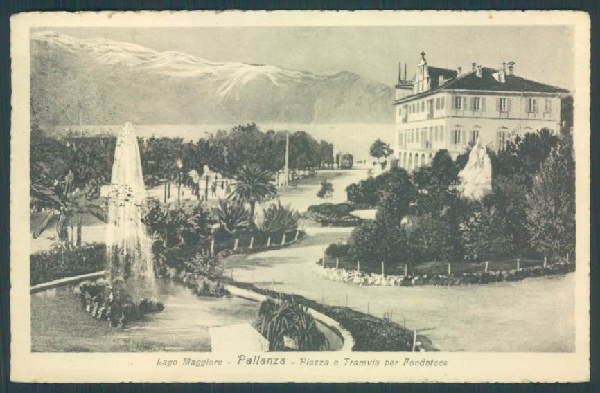 Verbania Pallanza cartolina ZQ6484 – fronte
