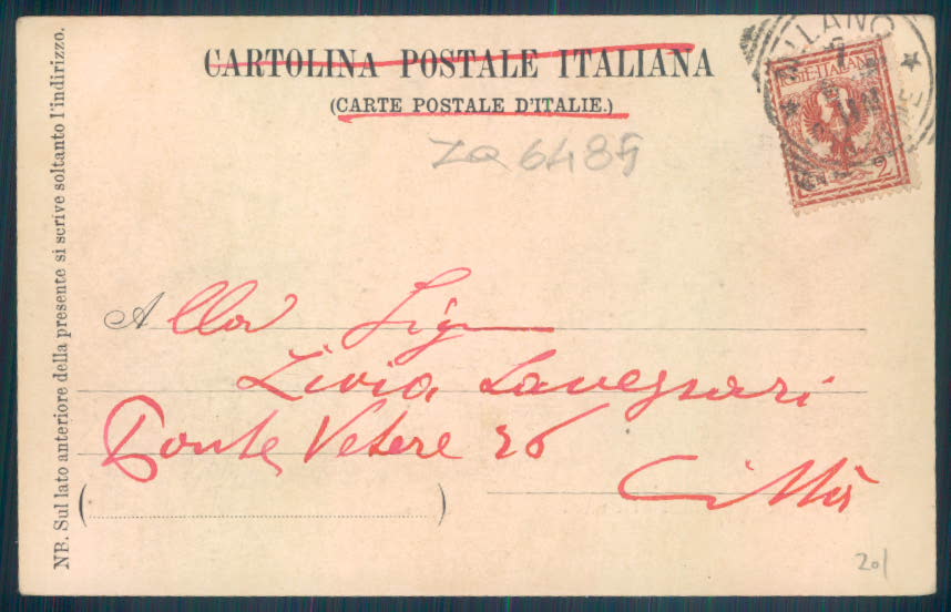 Verbania Pallanza cartolina ZQ6485 – retro