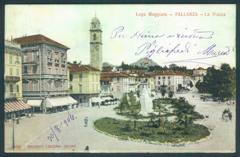 Verbania Pallanza cartolina ZQ6488 – fronte